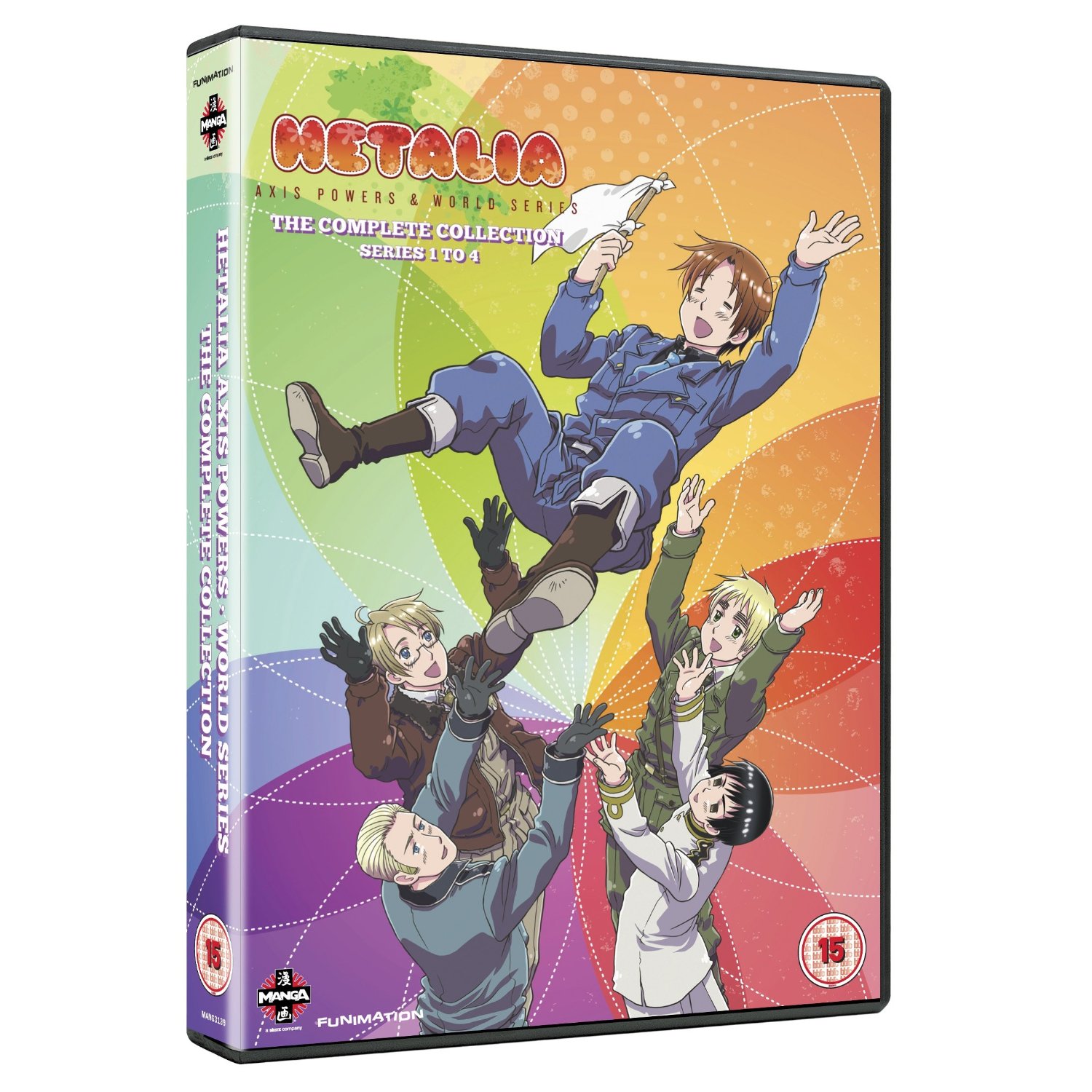 Hetalia Axis Powers Complete Season 1-4 Collection [DVD]